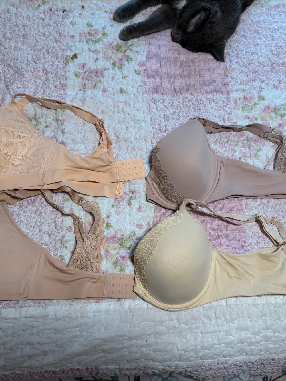 Soma Nude & Beige Toned Bras Set